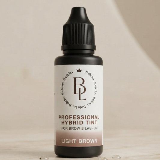Tinta Ibrida Liquida Professionale per Sopracciglia e Ciglia - LIGHT BROWN | B.ellelux