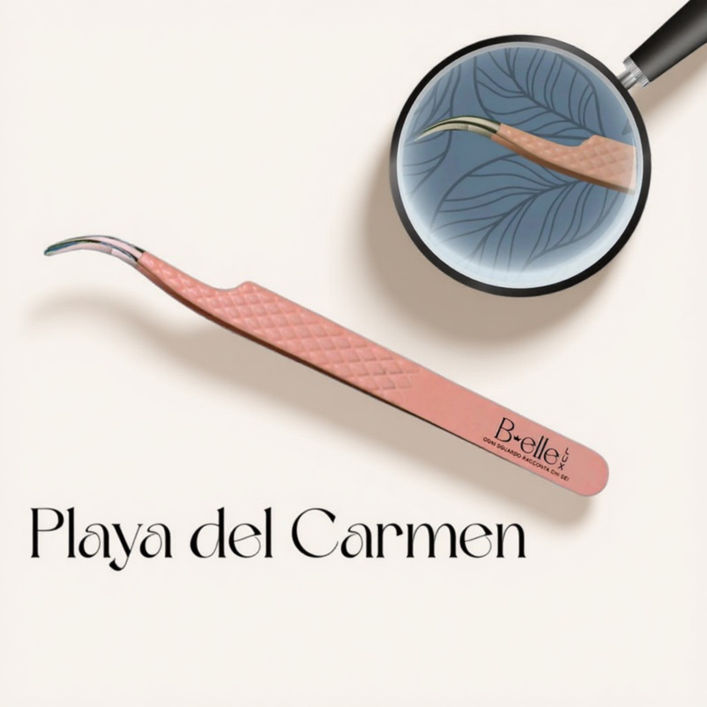 Playa del Carmen Tweezers. Curved for One to One Applications