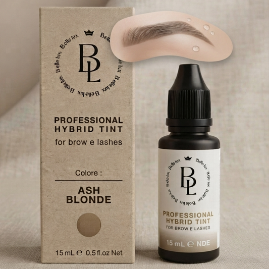 Tinta Ibrida Liquida Professionale per Sopracciglia e Ciglia - ASH BLONDE | B.ellelux