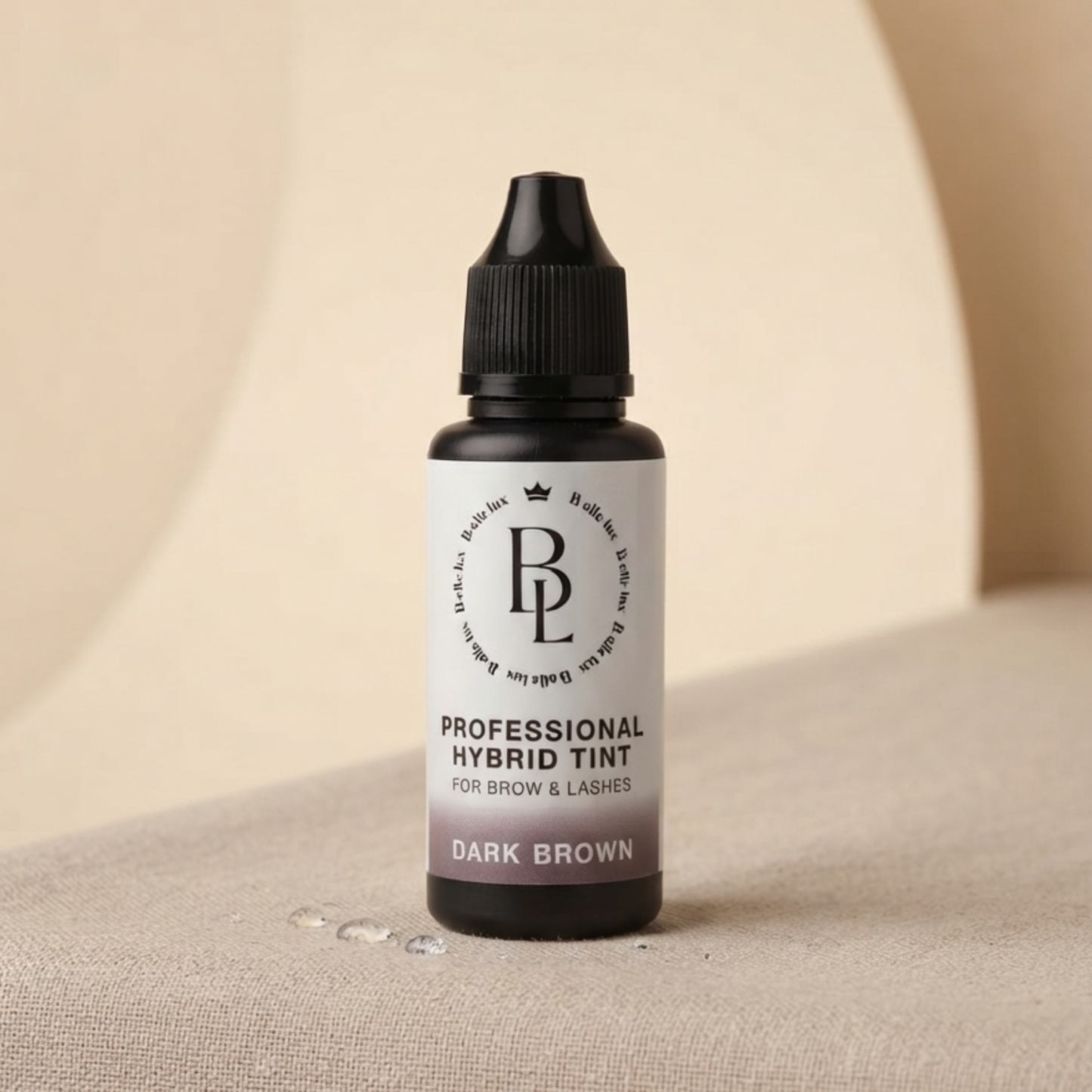 Tinta Ibrida Liquida Professionale per Sopracciglia e Ciglia - DARK BROWN | B.ellelux