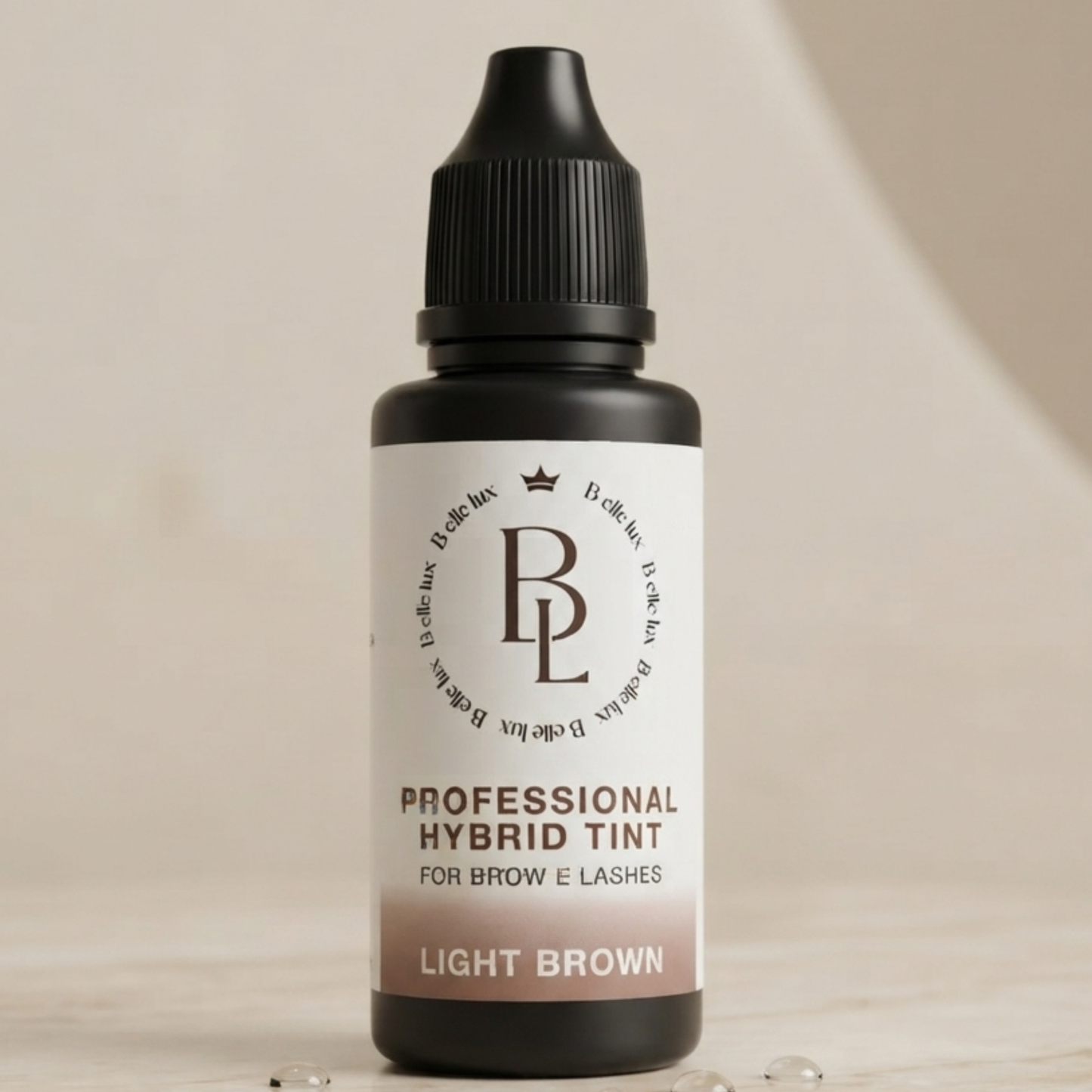 Tinta Ibrida Liquida Professionale per Sopracciglia e Ciglia - LIGHT BROWN | B.ellelux