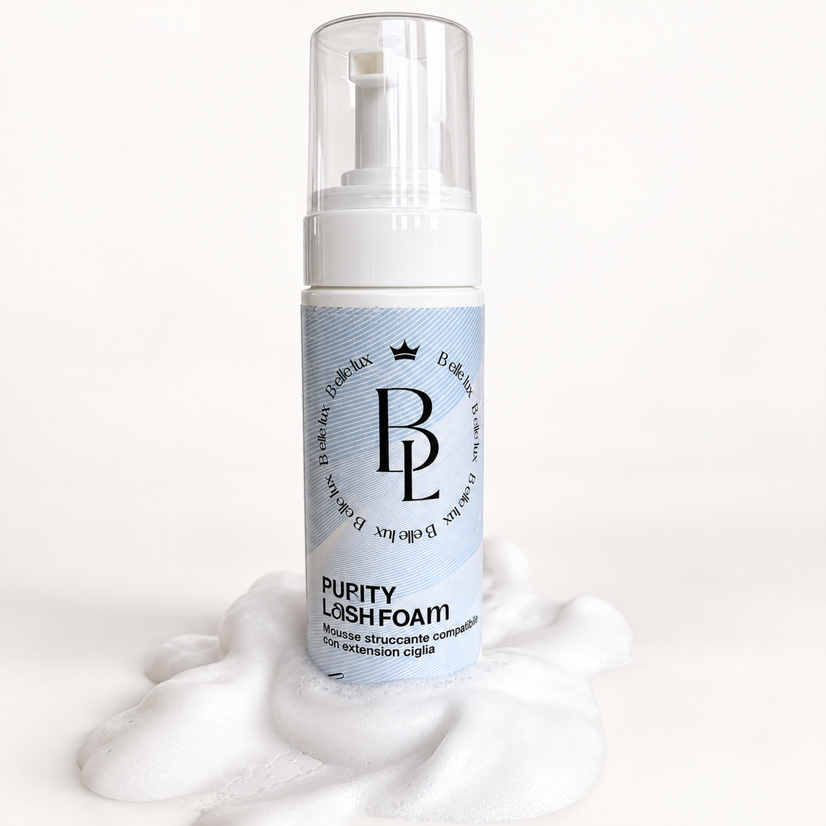 Purity Lash Foam 150 ml. Mousse Struccante, Uso Domestico.