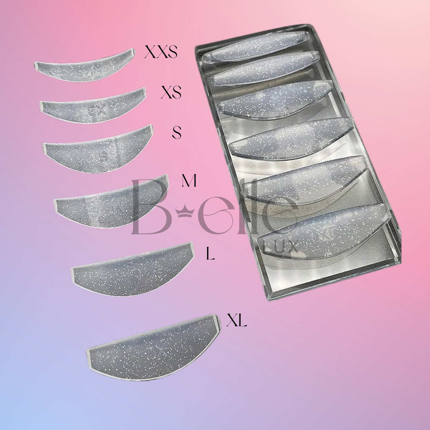 Silicone Pads Tear Drops. Bigodini a Goccia per Laminazione Ciglia Professionale