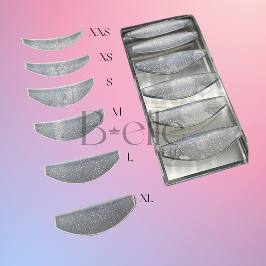 Silicone Pads Tear Drops. Bigodini a Goccia per Laminazione Ciglia Professionale