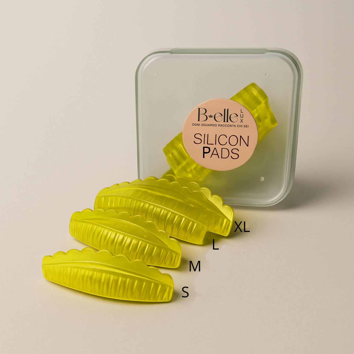 Silicone Pads Lines.  Bigodini Professionali per Laminazione Ciglia