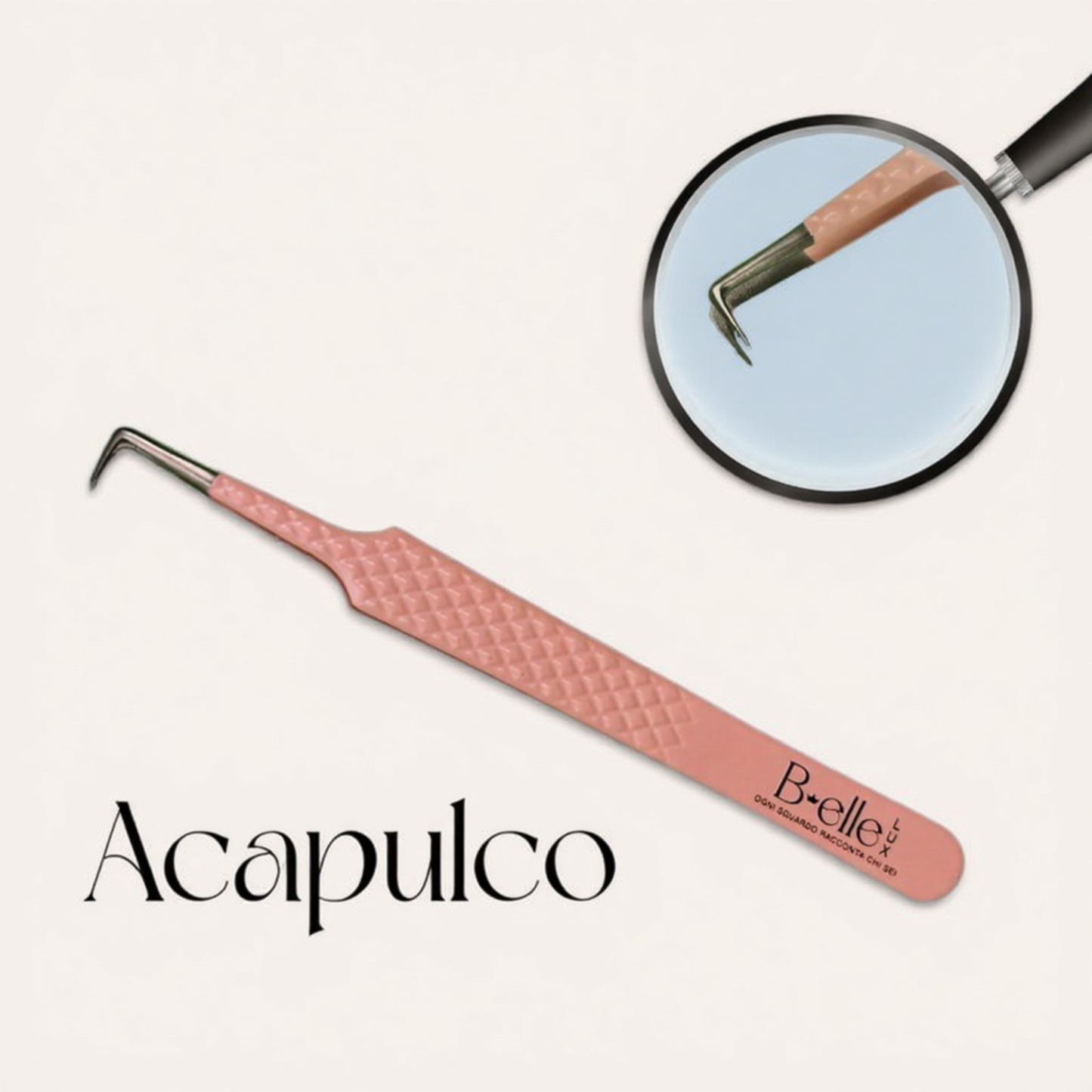 Acapulco Tweezers. Advanced Volume &amp; Ultra Thin Extensions